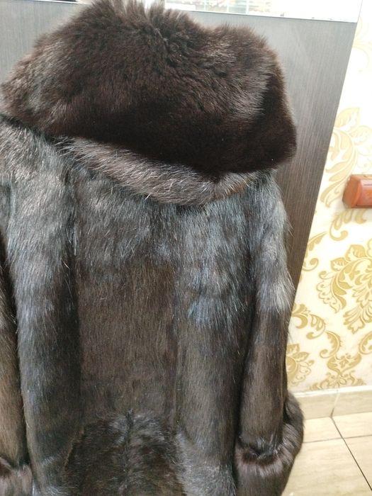 Haina de blană naturală