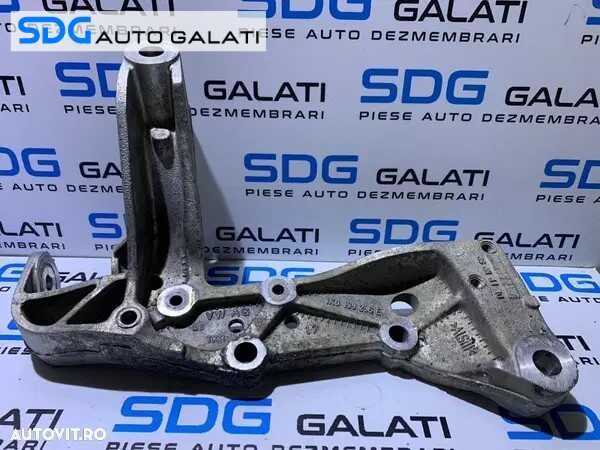 Suport Bascula Brat Trapez Inferior Dreapta Fata Volkswagen Golf 5 Plus 2005 - 2009 Cod 1K0199296E [V0741]