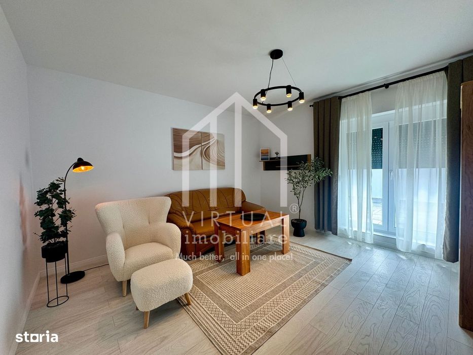 Apartament cu 2 camere, 55mp utili, 2 terase, lift, prima inchiriere