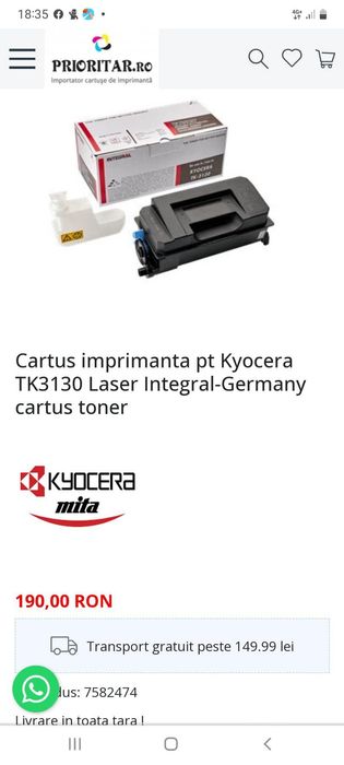 Toner imprimanta