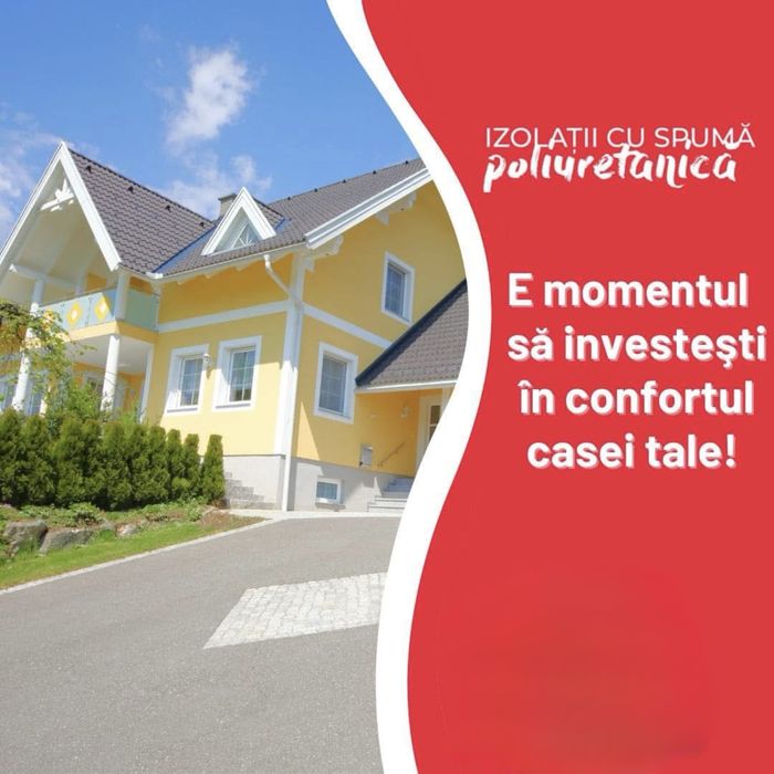 Aplicare spuma poliuretanica