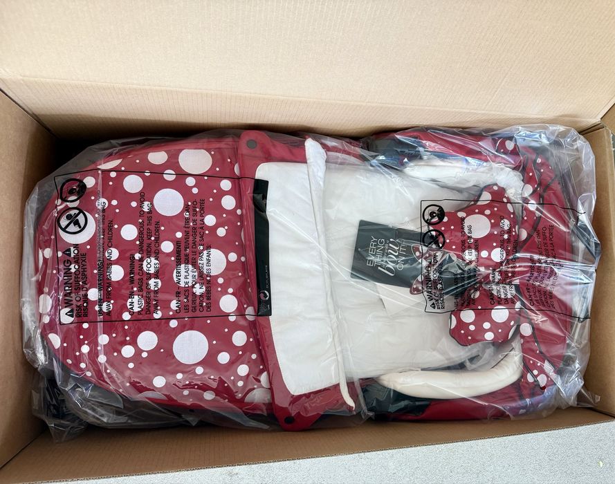 НОВ! Кош за новородено Cybex Priam 4 Lux Jeremy Scott Petticoat Red