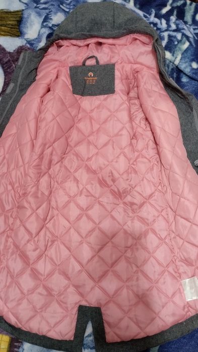 Осенний пуховик для девочки