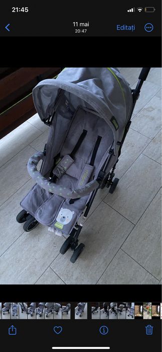 Carucior pliabil