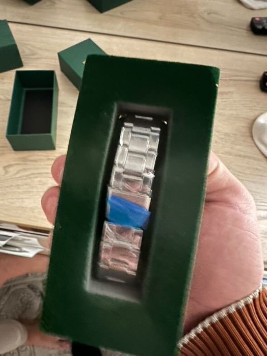 Часы rolex синие