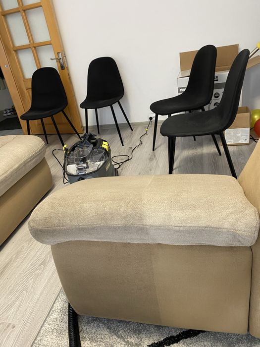 Curatare, igienizare canapele la domiciliu