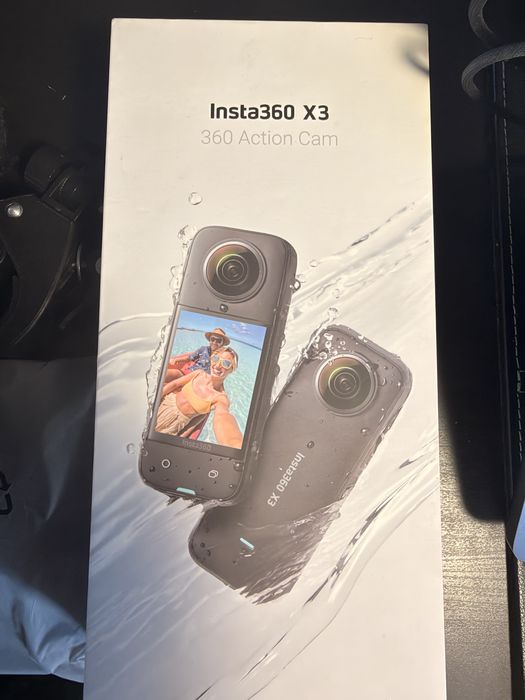 Insta360 X3 + accesorii + Caracasa subacvatica / scuba diving / Invisible Dive Case