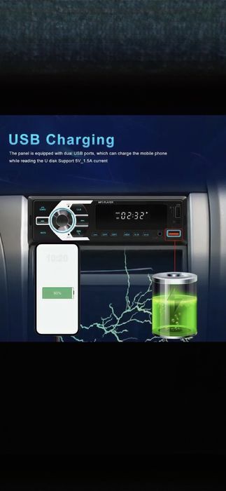 Radio Mp3 Aux Usb Bluetooth auto