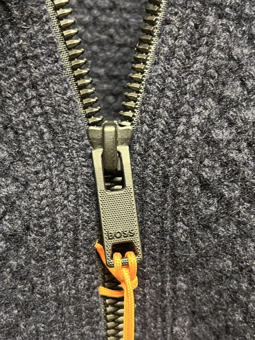 Hugo Boss : Kurano 1/4 Wool Jumper -вълнен пуловер размер М / Оригинал