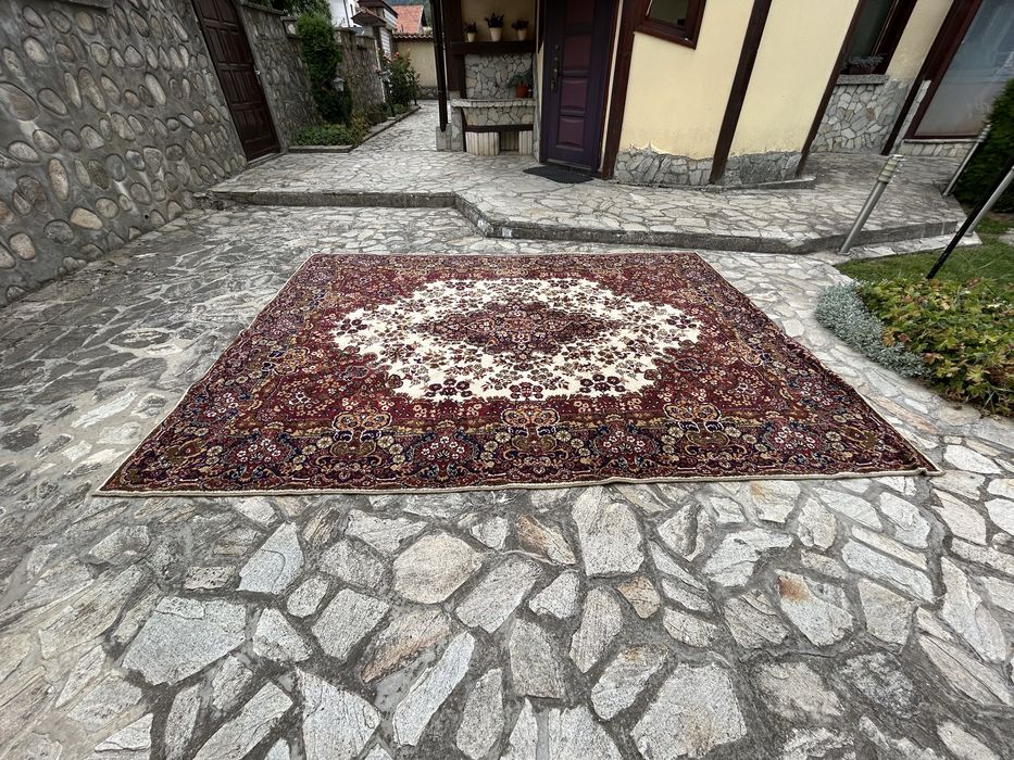 Ръчно тъкан оригинален персийски килим 3,36/2,54