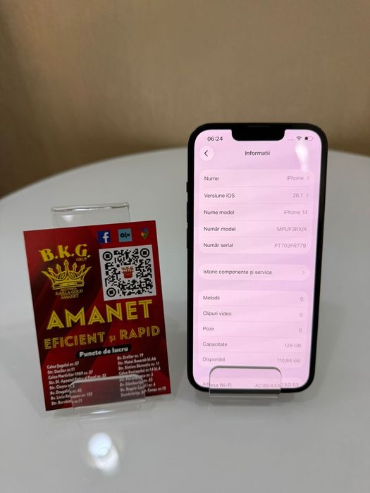 Iphone 14 128gb Amanet BKG