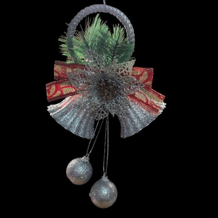 Ornament de Crăciun 3 clopotele 18x8x16 cm