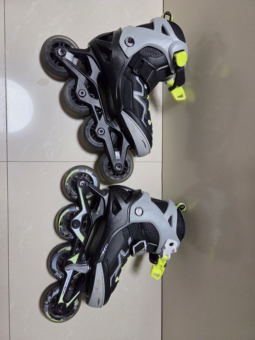 Role reglabile copii gri/ galben 29-32