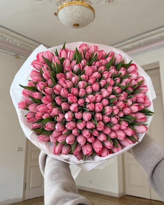 Тюльпаны хрустящие