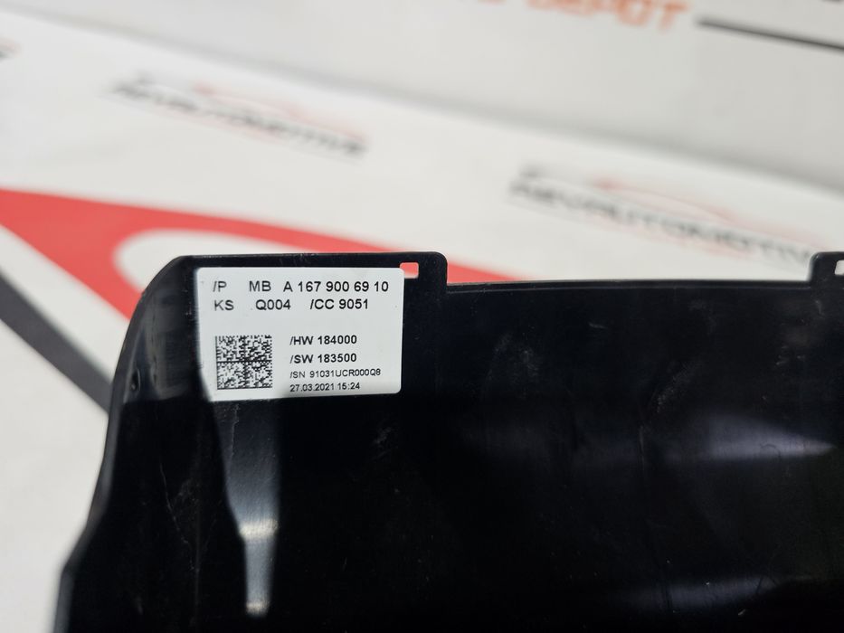 Spira volan Mercedes GLE GLS W167 dupa 2019 cod A1679006910