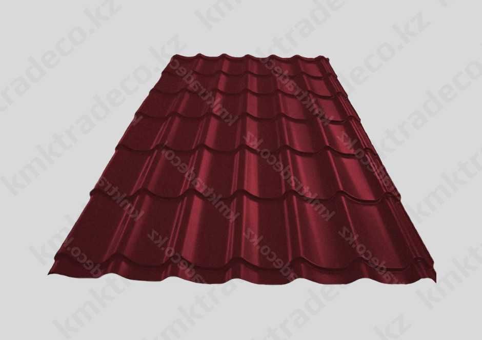 Металлочерепица Супермонтеррей полиэстер, МАТТ качество ГОСТ