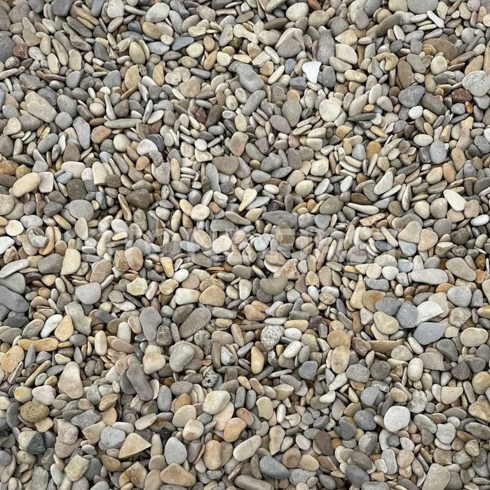 Цветная галька и крошка