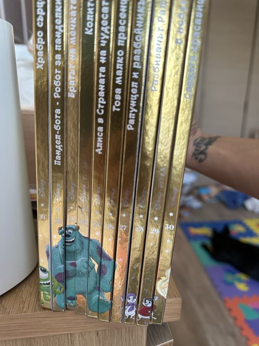 Детски книжки от поредицата Златната коленция на Disney - от 1 до 37