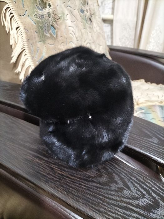 Шапка норка женская