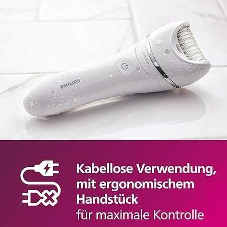 Епилатор Philips BRE715/00 Satinelle Advanced, 32 пинсети, 40 мин. работа