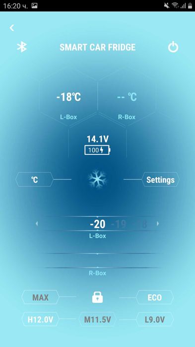 Нов КОМПРЕСОРЕН Хладилник 12-24-220v , фризер за кола 42л Alpiciol LG2