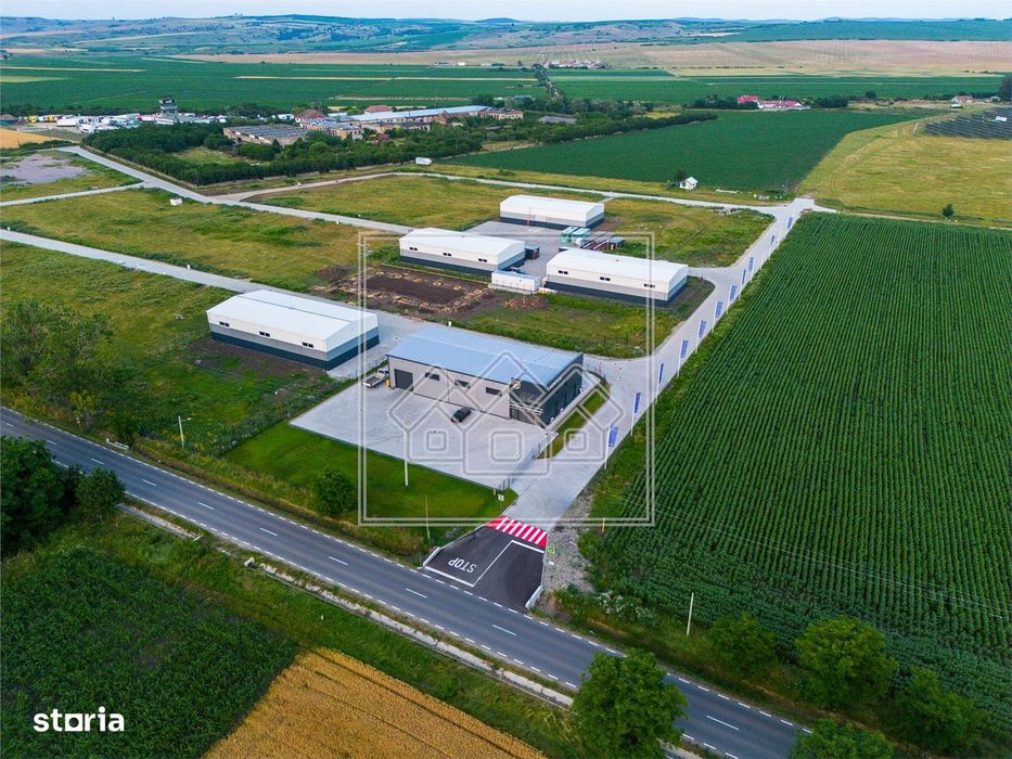 Hala industriala de inchiriat 528 mp, pe un teren de 2574mp| Acces TIR