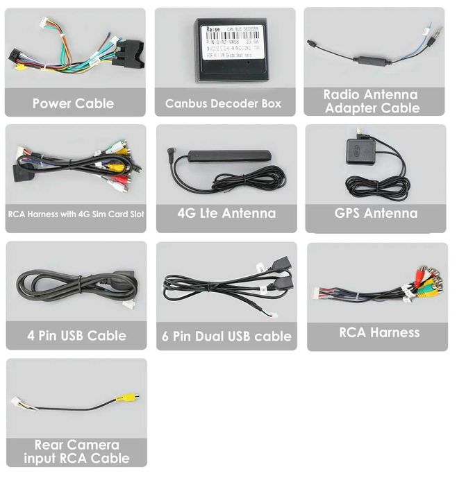 Мултимедия 10" за VW GOLF VII 7 Android 13 навигация CARPLAY GPS DSP