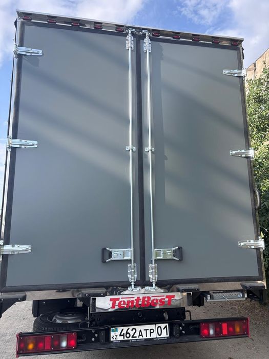 Удлинение усиление рамы. Еврофургон