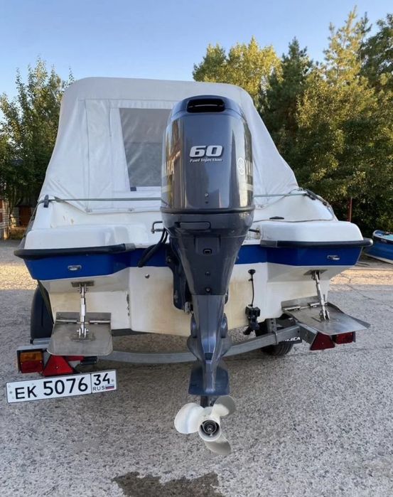 Продаётся катер Нептун 3DC +Yamaha 60 4т.инж. +прицеп мзса 2023г