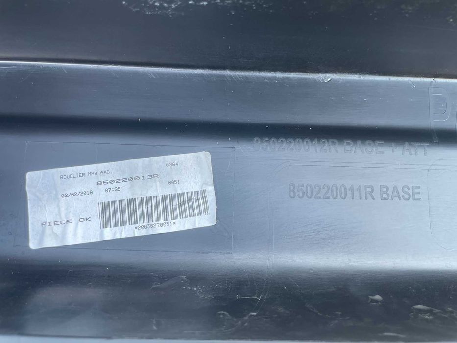 Bara spate cu senzori parcare Renault Master 3 2010+ Movano originala