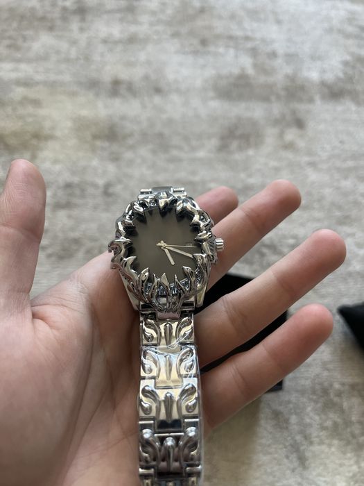 Y2K opium alabaster style watch