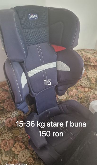 Vând scaun auto 18-36kg