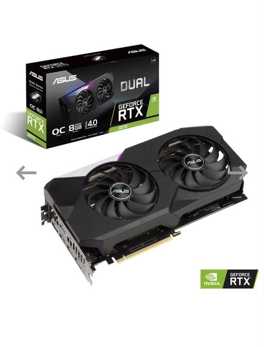 Видеокарта Asus Rtx 3070