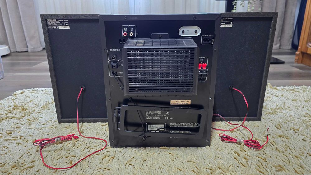 Panasonic SA-CH64M Sistem stereo Multi-CD Casetă Radio