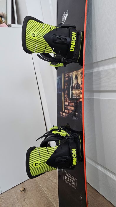 Placa snowboard 151 + Legaturi Union