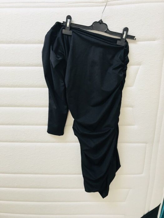 Rochie umăr gol,lungime ajustabilă