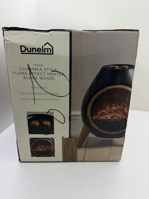 Încălzitor cu efect de flacără în stil șemineu de 1800 W Nou