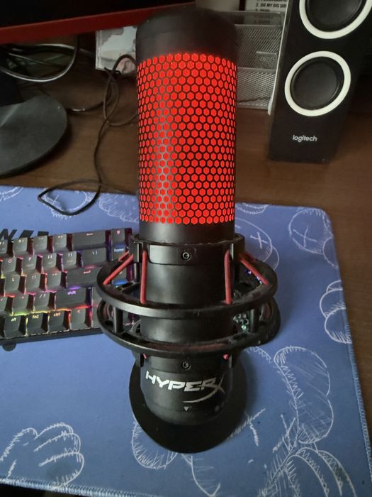 Microfon HP HyperX Microfon QuadCast S Blk-Rd