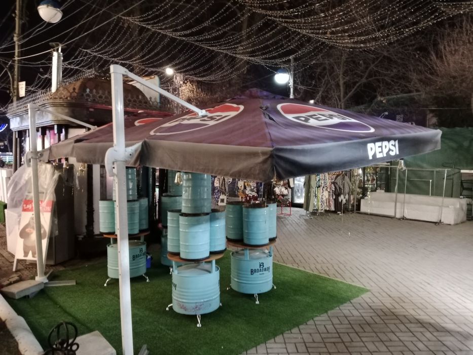 Садовый Зонт навес шатёр Pepsi.