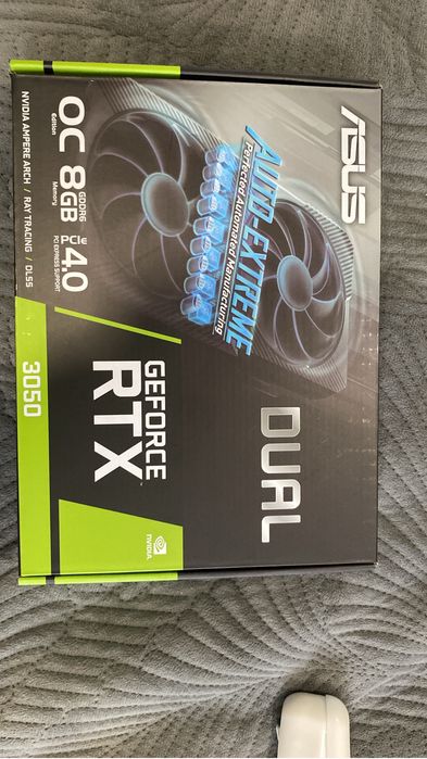 Видеокарта ASUS RTX 3050 DUAL 8 ГБ