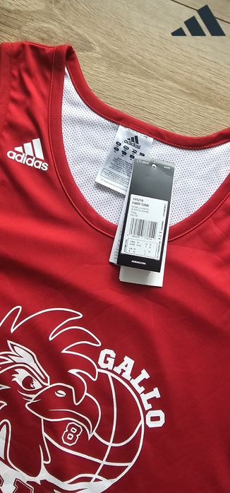 Maiou Adidas Clima Baschet căptușeală Mesh –loose fit  marimea S