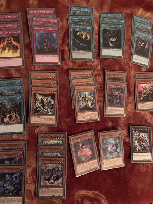 Yu Gi Oh Ogdodadic/Reptile deck core