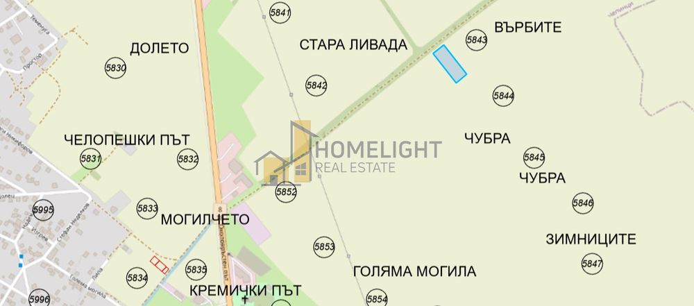 Продава се Парцел в София, Чепинци - 4024 кв.м за 18 €/кв.м - Снимка #2