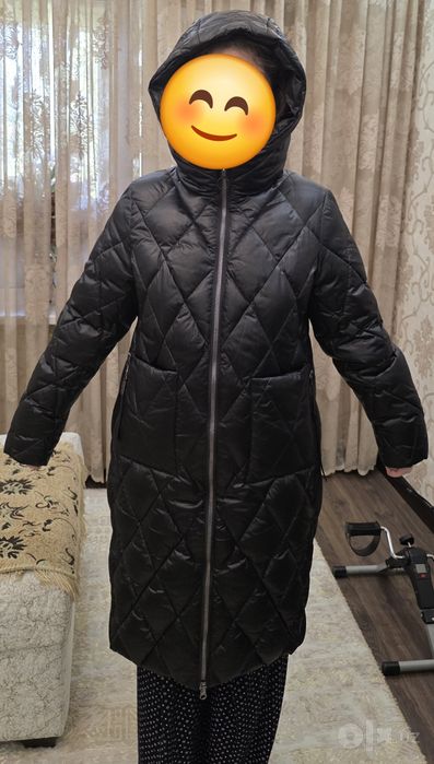 Продаётся стёганное новое пальто пуховик