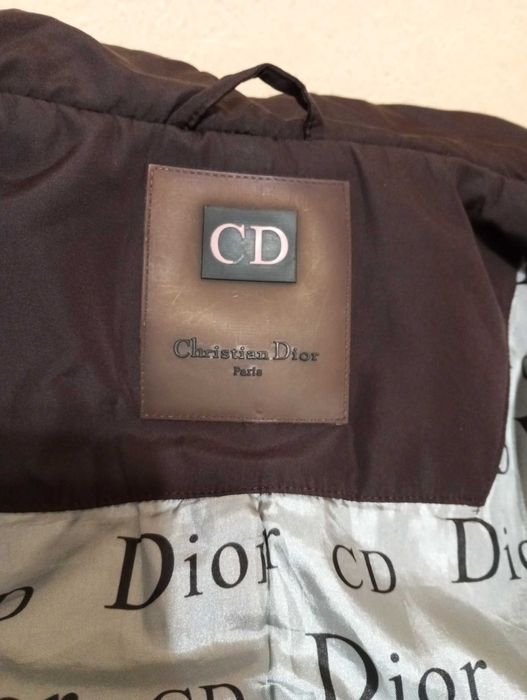 Дамско яке, марка Christian Dior, размер F 38/ UK 10 от промазан плат