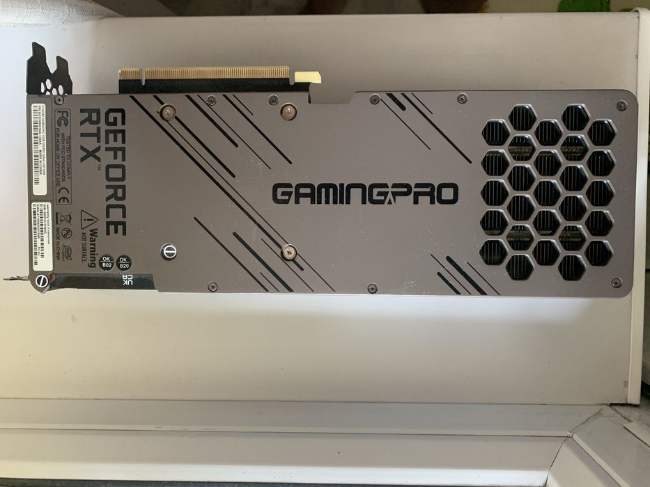 Palit RTX 3080 gaming pro 10gb
