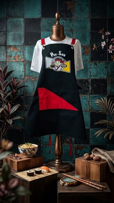 Фартуки с логотипом печать и вышивка fartuk