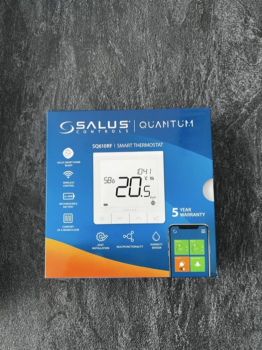 Termostat SALUS SQ610RF