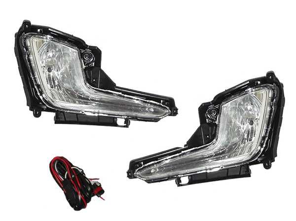 Туманки на Hyundai Accent/Solaris/Kia Rio с 2010 по 24г