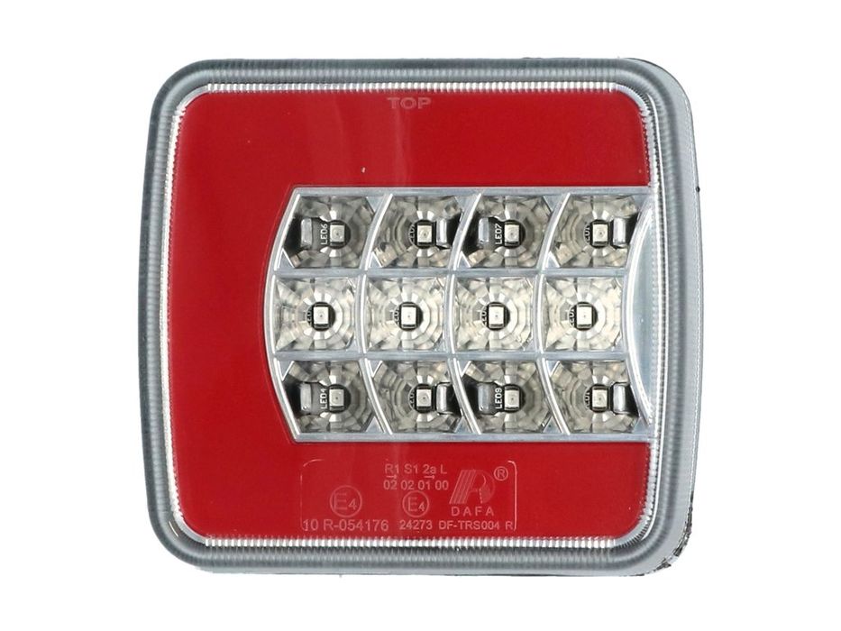 Lampa spate stop LED dreapta Carpoint pentru remorca, 12/24V, 4 functii, omologare E, 104 x 97 x 40 mm